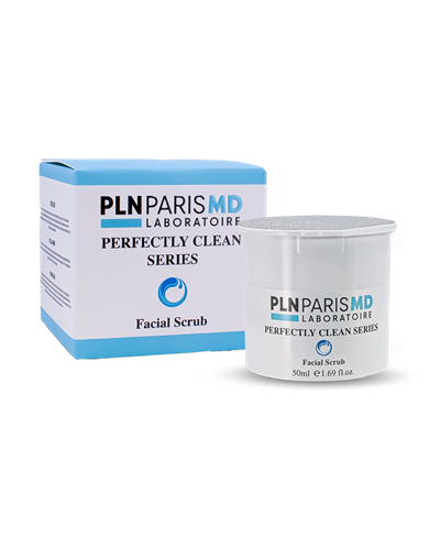 PLN PARIS MD Perfectly Clean Facial Scrub / Kuru, Normal Ve Karma Ciltler İçin Granüllü Peeling 50ml REFIL