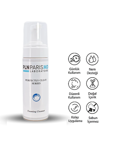 PLN PARIS MD Perfectly Clean Foaming Cleanser / Yağlı ve Problemli Ciltler İçin Temizleme Köpüğü 160ml