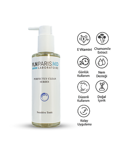 PLN PARIS MD Perfectly Clean Sensitive Tonic Lotion / Hassas Ciltler İçin Yatıştırıcı Tonik 200ml