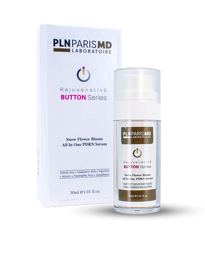 PLN PARIS MD Snow Flower Bloom All In One PDRN Serum Snow Flower Bloom All In One PDNR Serum / Kar Çiçeği Efekti Veren Zengin Kokteyl İçerikli Özel Bakım Serumu 30ml