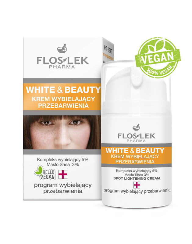 Floslek Pharma Floslek %5 ETIOLINE, %3 MİTRACARPUS ve Yaban Mersini İçerikli yoğun Leke ve Çil Karşıtı Cilt, Boyun Dekolte Bakım Kremi