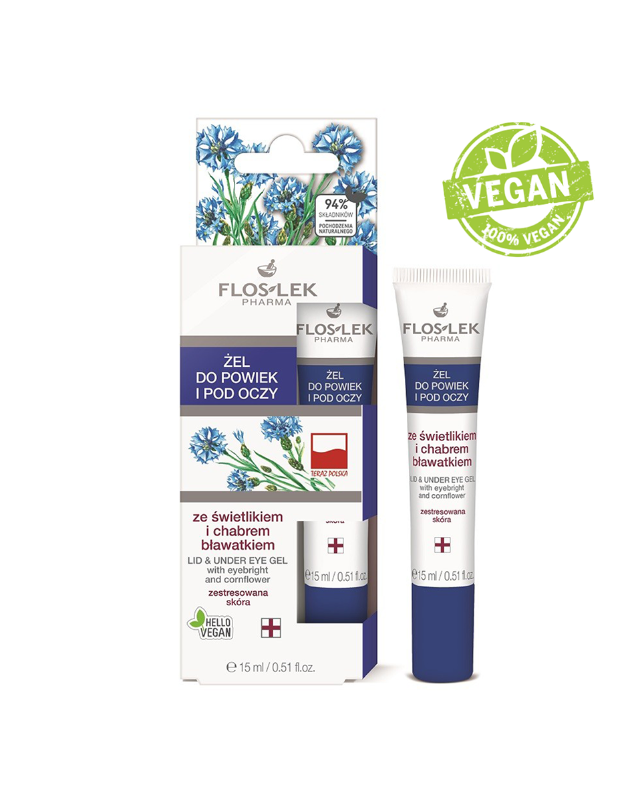 Floslek Pharma Floslek Bilgisayar Başında ve Yapay Işıkta Çalışanlar İçin Peygamber Çiçeği İçerikli Göz Çevresi Aydınlatıcı Bakım Jeli