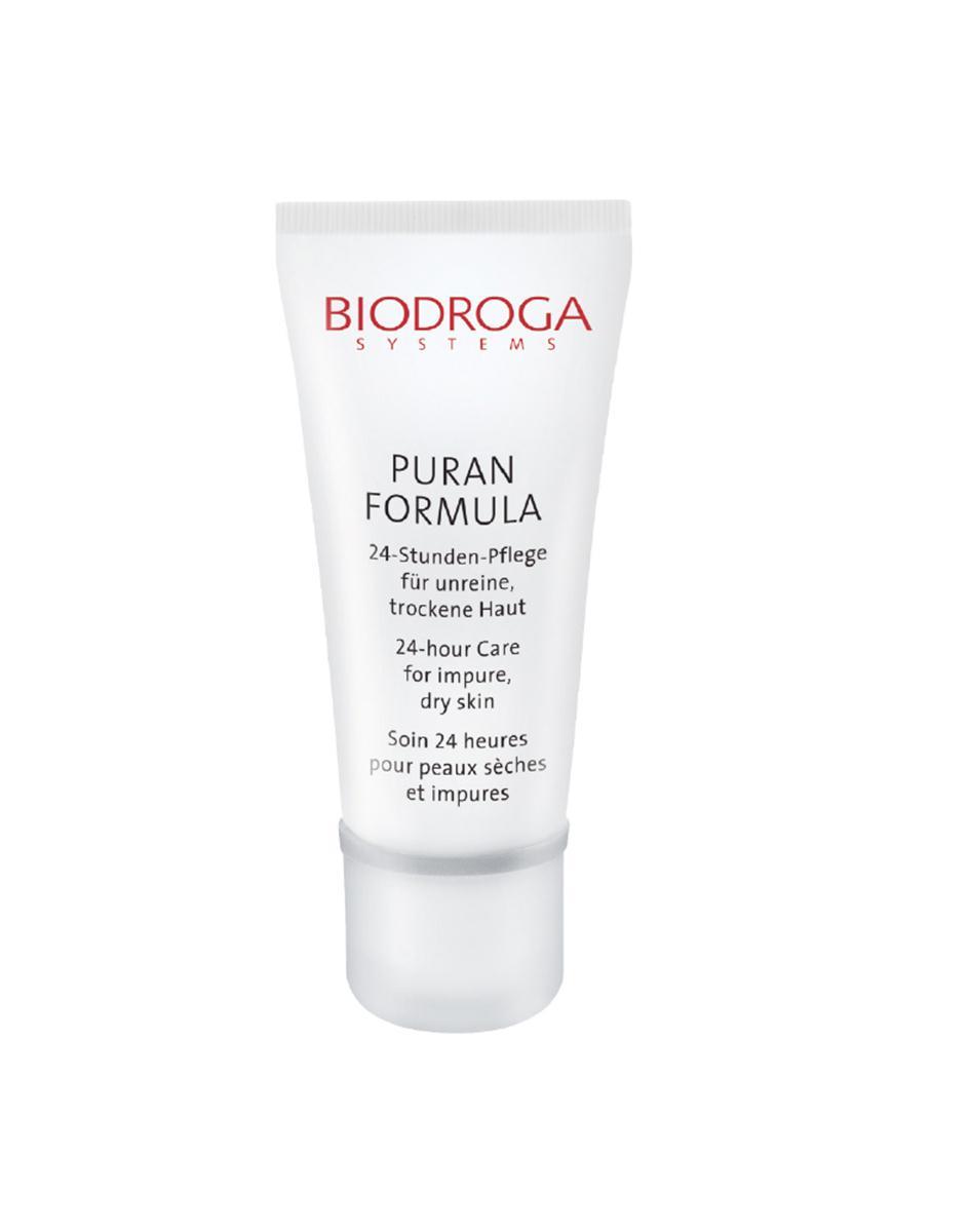 Biodroga 24 Hour Care for Impure and Dry Skin - Problemli, Kuru