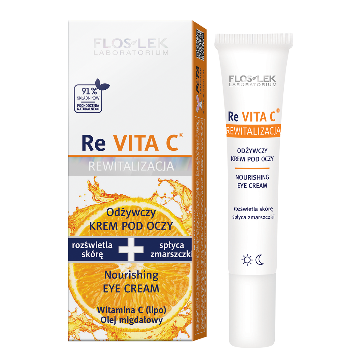 Floslek Laboratorium Floslek C Vitaminli Besleyici Göz Çevresi Bakım Kremi 15 ml