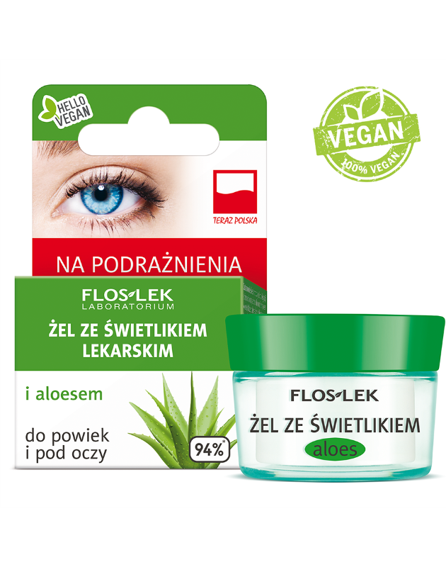 Floslek Laboratorium Floslek Göz Çevresi İçin Aydınlatıcı Aloe Vera Jel