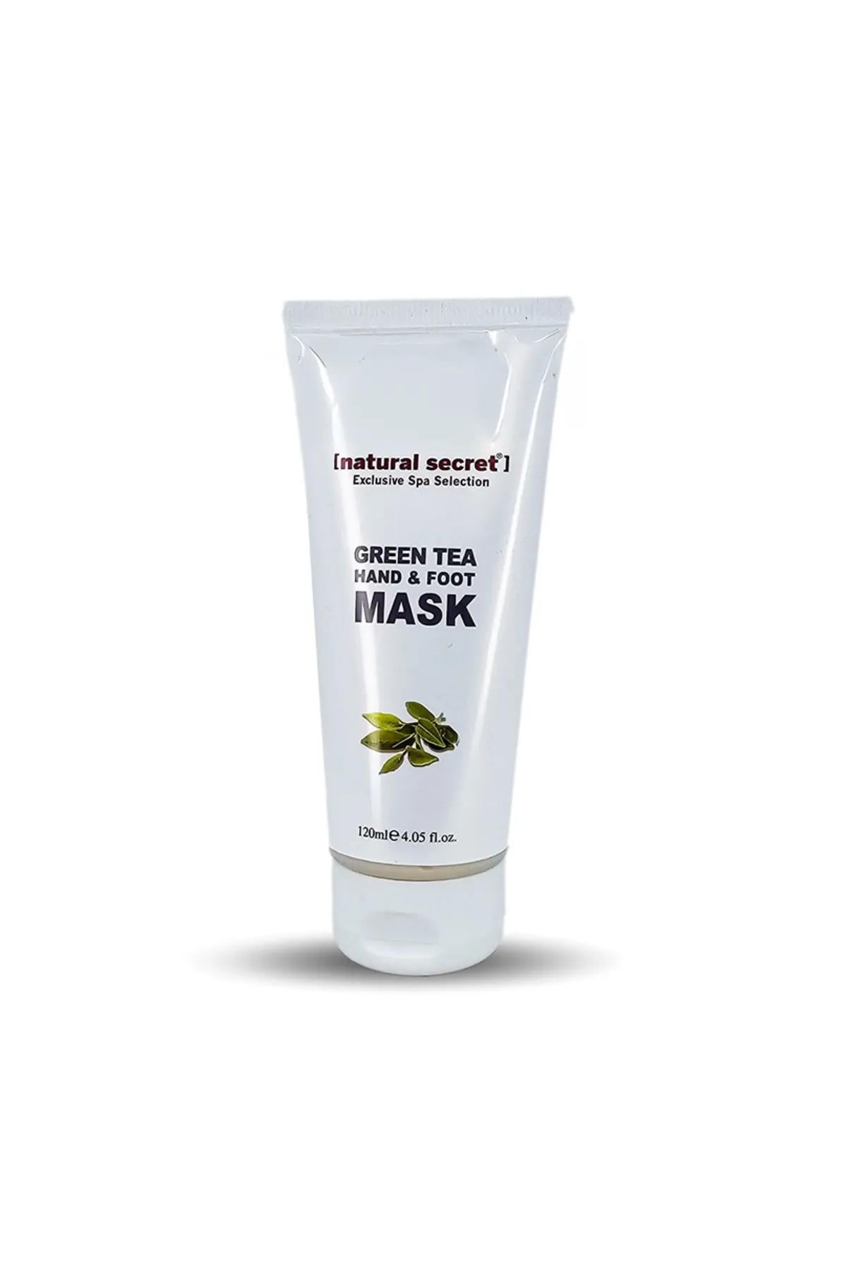 Natural Secret Green Antioxidant Tea Hand & Food Mask - Yeşil Çay Antioksidan El & Ayak Maskesi 120ml