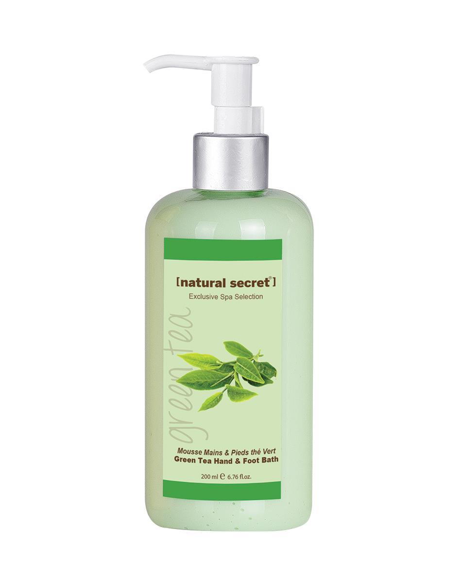 Natural Secret Green Tea Antioxidant Hand & Foot Bath - Yeşil Çay Antioksidan El & Ayak Bakım Banyosu