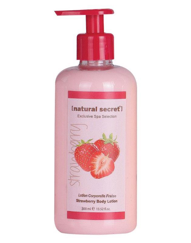 Natural Secret Strawberry Body Lotion - Çilek Vücut Losyonu