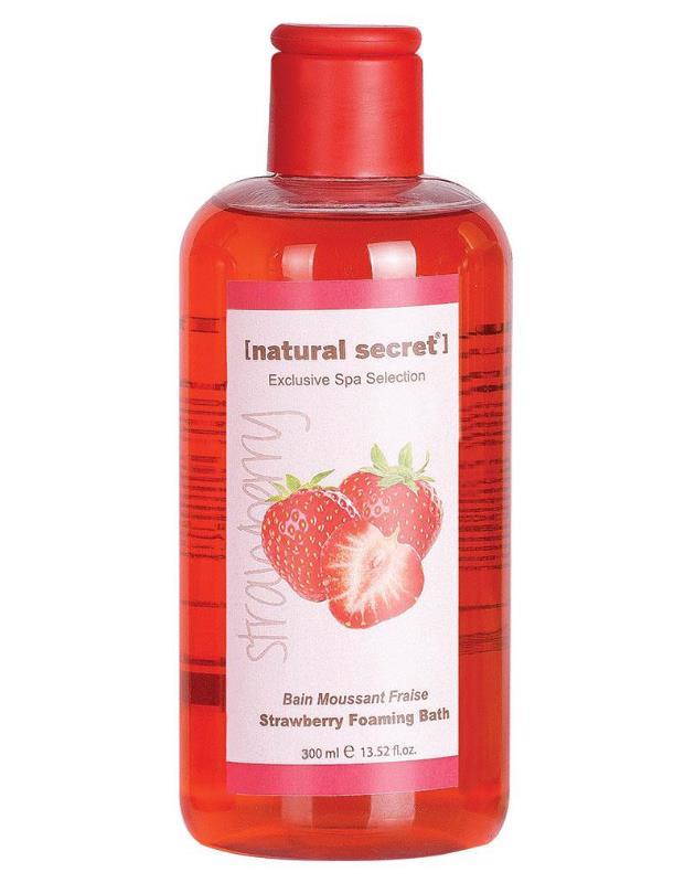 Natural Secret Strawberry Foaming Bath - Çilek Banyo Köpüğü
