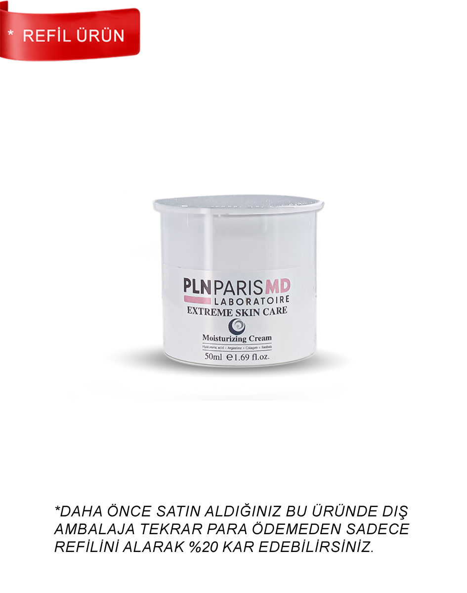 PLN PARIS MD Extreme Moisturizing Cream / Normal Ve Kuru Ciltler İçin Nemlendirici Krem 50ml REFIL