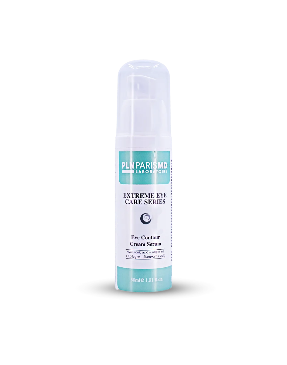 PLN PARIS MD Radiance Eye Contour Cream Serum / Tüm Cilt Tipleri İçin Göz Çevresi Çizgi Açıcı, Nemlendirici Etkili Bakım Serumu 30ml
