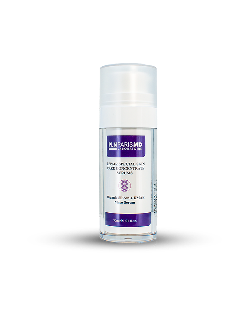 PLN PARIS MD Repair Organic Silicon + DMAE Meso Serum / Yoğun Organik Slikon, DMAE içerikli, Botox, Çizgi Açıcı Etkili Serum 30ml