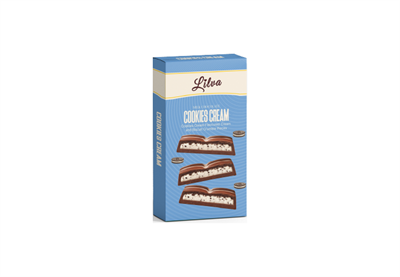Cookies and Cream Milk Chocolate Bar 75 g