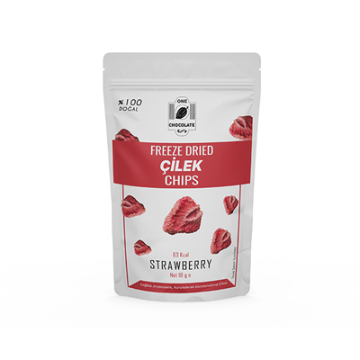 Freeze Dried Çilek Chıps