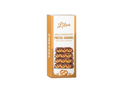 Pretzel Caramel Milk Chocolate - 95 g