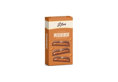 Speculoos Biscuits Cream Milk Chocolate Bar 75 g