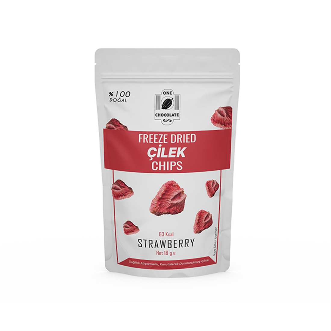 Freeze Dried Çilek Chıps