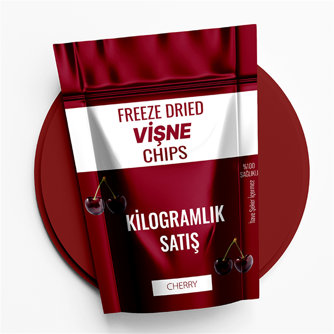 Kilogramlık Freeze Dried Vişne Chıps