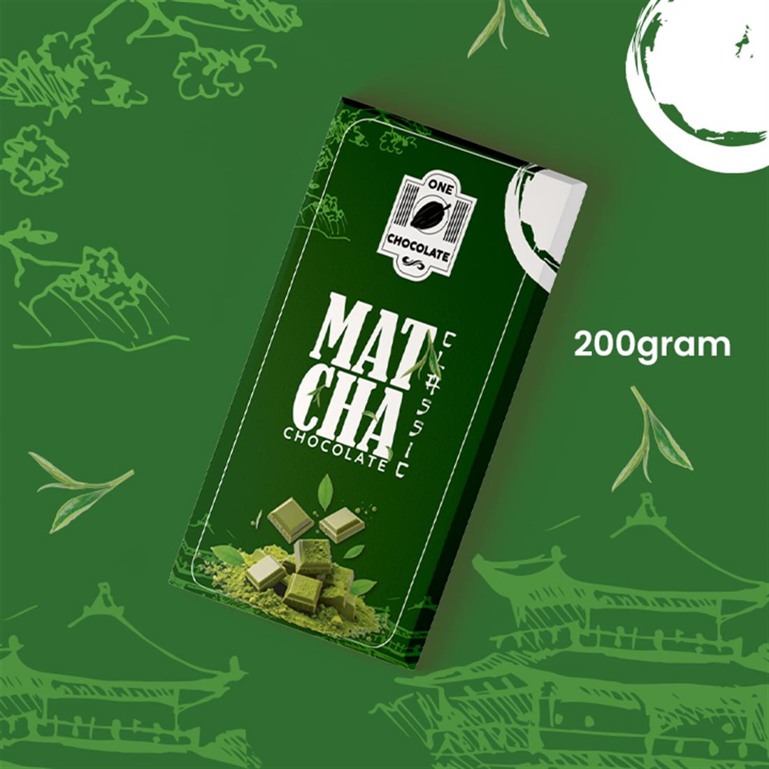 Matcha Chocolate 200gram