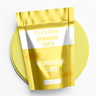 Kilogramlık Freeze Dried Mango Chıps