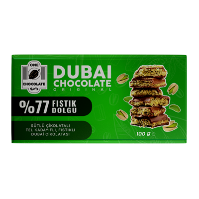 Orijinal Dubai Çikolatası 100g