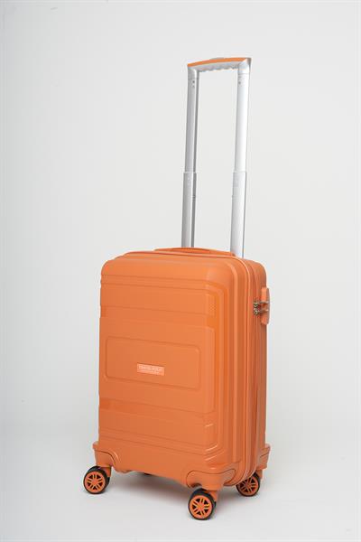 Travel Polo Küçük Boy Kırılmaz Valiz Hardal 1017