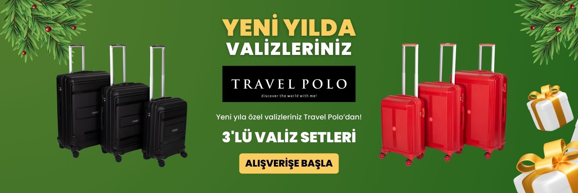 Travel Polo 3'lü Valiz Setleri