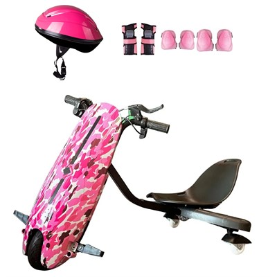 Citymate Drift Car Elektrikli Kaykay Bluetooth Dirift Kar Hoverboard Scooter + Koruma Ekipmanı D05