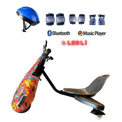 Citymate Drift Car Elektrikli Kaykay Bluetooth Dirift Kar Hoverboard Scooter + Koruma Ekipmanı D28