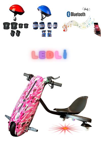 Citymate Drift Car Elektrikli Kaykay Bluetooth Dirift Kar Hoverboard Scooter + Koruma Ekipmanı D05