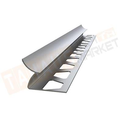 10 mm Alüminyum İç Köşe Fayans Profili 