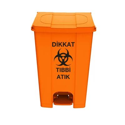 80 Litre Smart Eco-Friendly Tıbbı Atık Çöp Kutusu