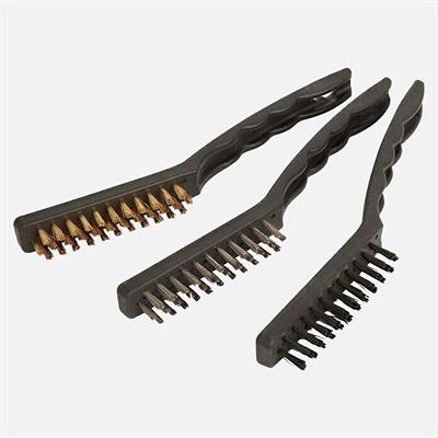 Alpha Tools Tel Fırça Seti - 3 Parça