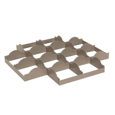 Basket Bölümleyicileri Dış ölçüler uxgxy:11,2x11,2 cm Bölüm sayısı:16