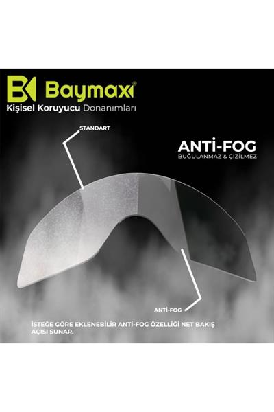 BAYMAX S-550 ŞEFFAF GÖZLÜK-ŞEFFAF