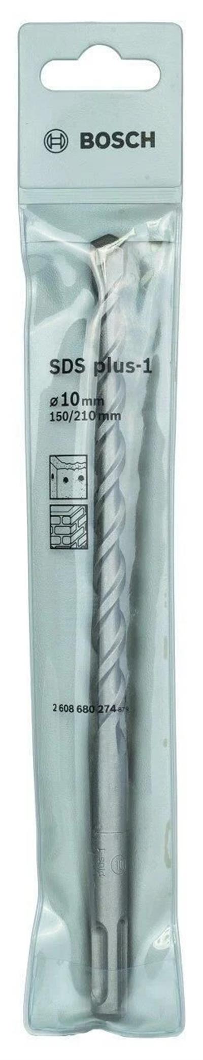 Bosch 10 x 210 mm Sds Plus-1 Kırıcı Delici Matkap Ucu 