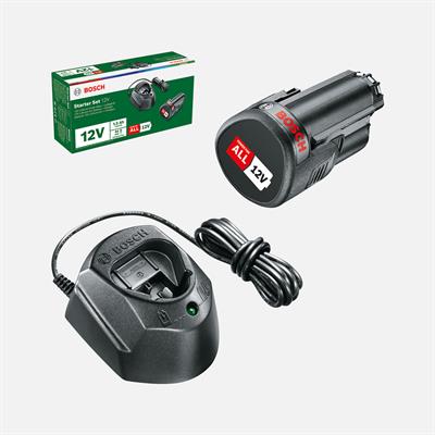 Bosch 12V Akü Başlangıç Seti (1.5 Ah, Tek Akü + GAL1210CV)
