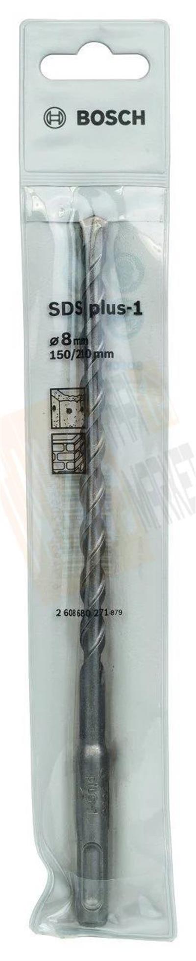 Bosch 8 x 210 mm Sds Plus-1 Kırıcı Delici Matkap Ucu