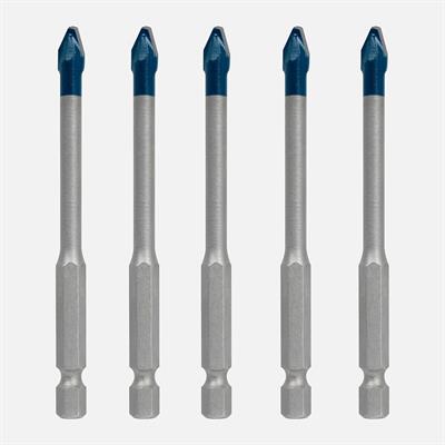 Bosch Exp Hardceramic Matkap U Hex-9 6 mm 5li Set