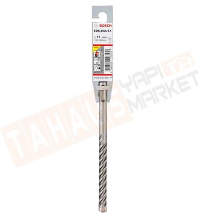 Bosch SDS Plus-5X 11 x 160 mm Dört Elmaslı Matkap Uc