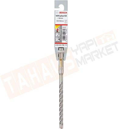 Bosch SDS Plus-5X 9 x 160 mm Dört Elmaslı Matkap Ucu 