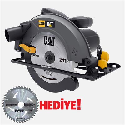 CAT DX59 1400Watt 185mm Profesyonel Daire Testere