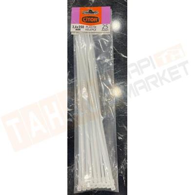ÇİTOR CIRT KELEPÇE 3.6X250 PKT İÇİ 25 Lİ