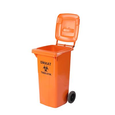 Çöp Konteyneri 120 Litre Tıbbi Atık