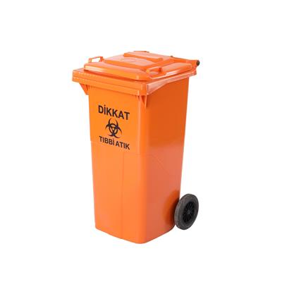 Çöp Konteyneri 120 Litre Tıbbi Atık