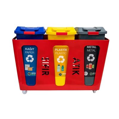Çöp Konteyneri Taşıma Arabası 120 Lt.