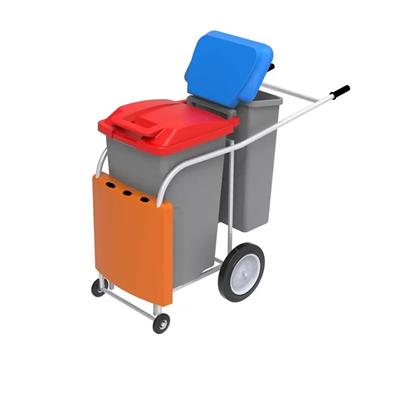 Çöp Taşıma Arabası İkili