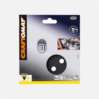 Craftomat Eksantrik Zımpara 125 mm K120 BFCC