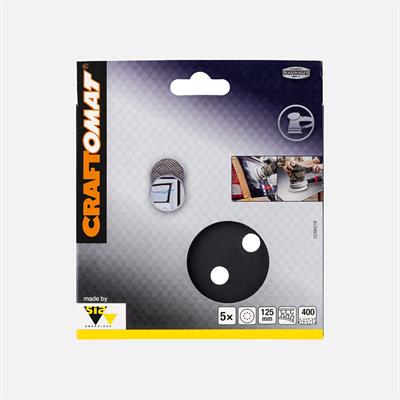 Craftomat Eksantrik Zımpara 125 mm K400 BFCC
