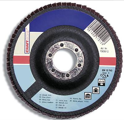 Craftomat Taşlama Taşı K40 125 mm Unıversal Açık mavi Fıber